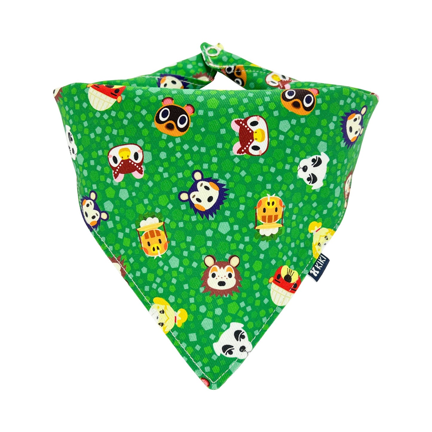 Animal Crossing Grass Dog & Cat Bandanafrom KIKI Japan