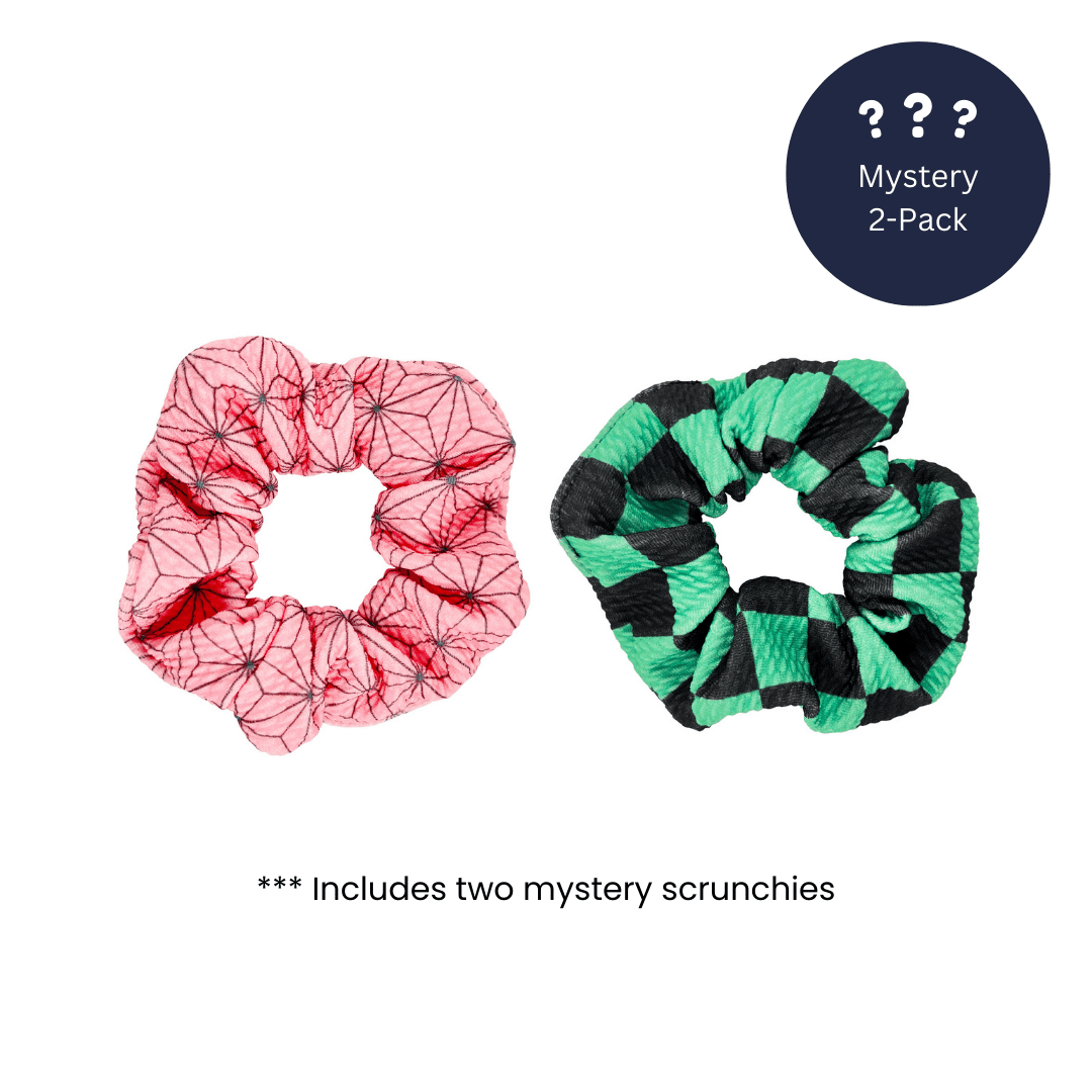 2 Mystery Scrunchies - KIKI Japan