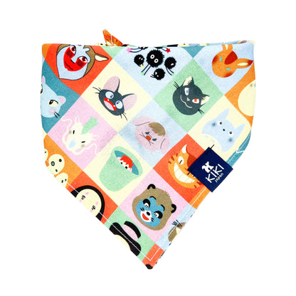 Ghibli Dog & Cat Bandanafrom KIKI Japan