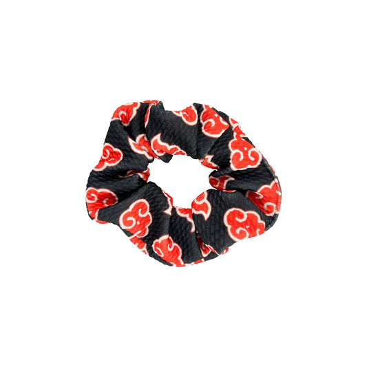 Scrunchie - Ninja Black/Red